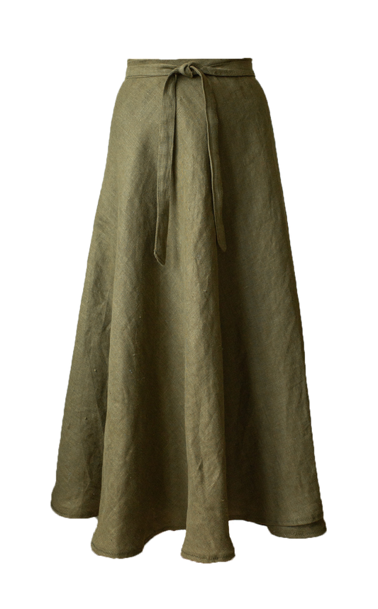 Utilitarian Wrap Skirt-Made to Order