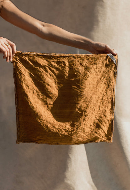 Furoshiki Bag – Raw Silk in Gold
