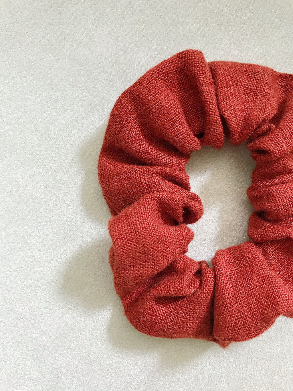Linen Scrunchies