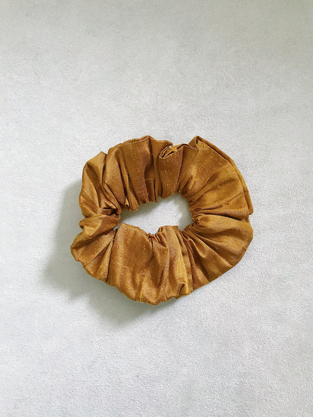 Raw Silk Scrunchies