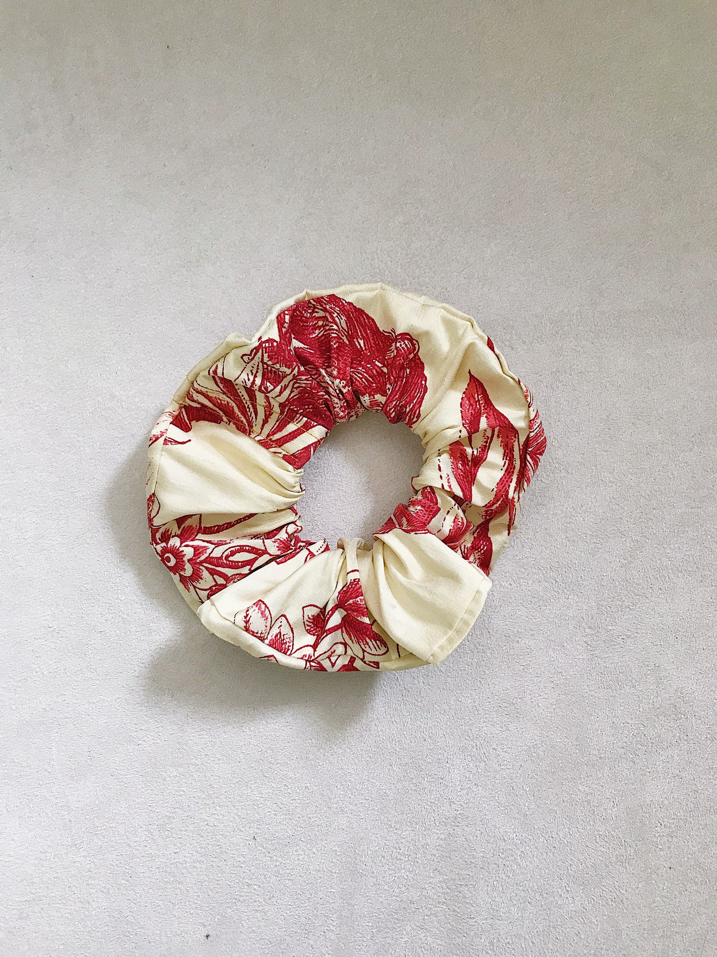 Raw Silk Scrunchies