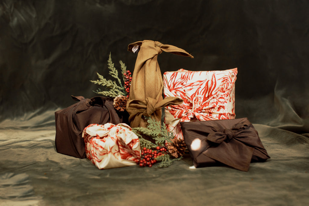 Furoshiki Bag in Grass Linen