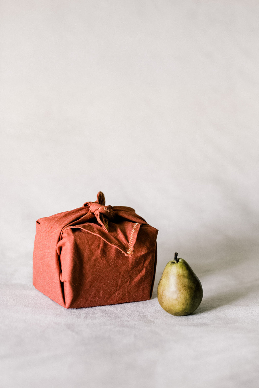 Furoshiki Bag – Rust Linen