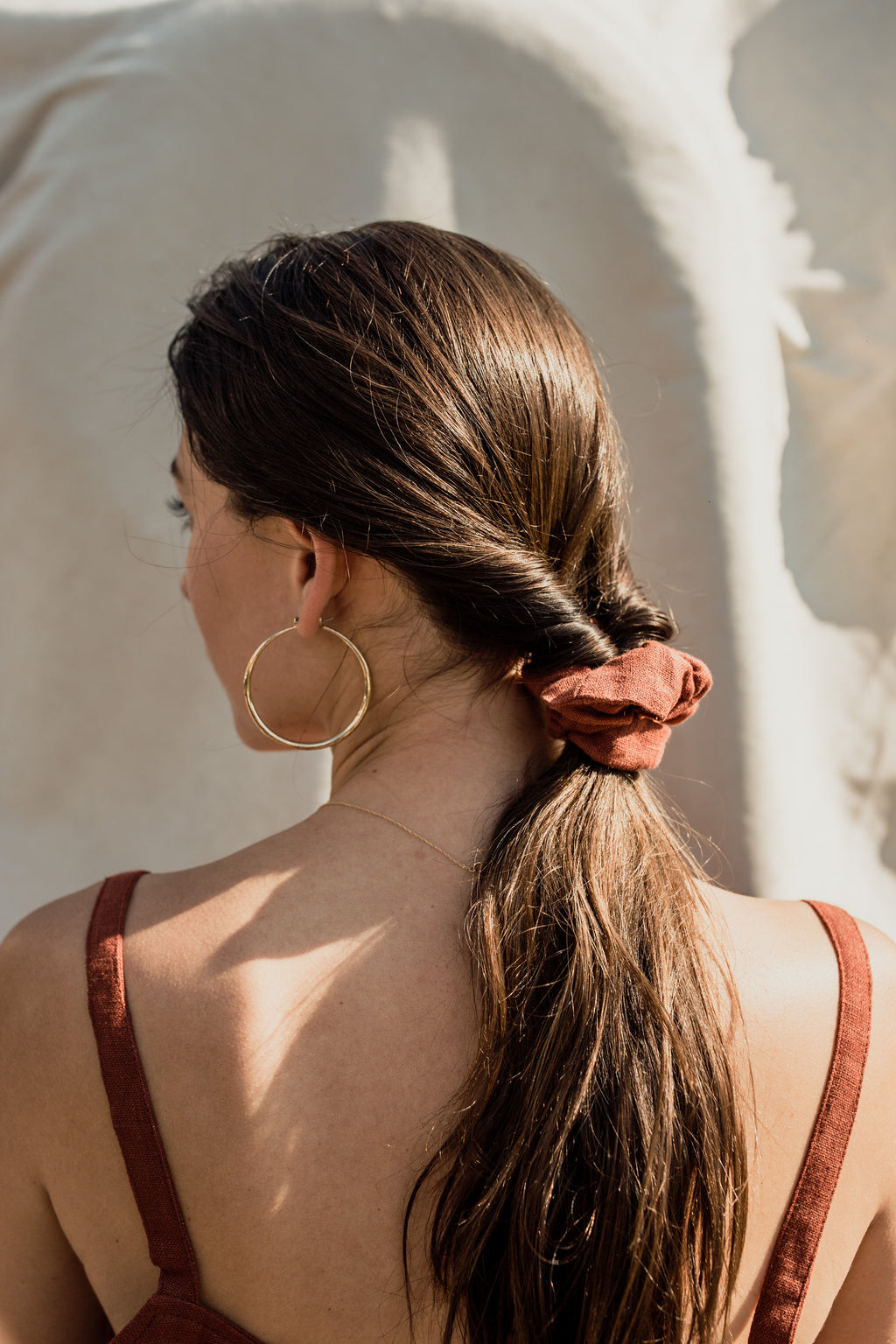 Linen Scrunchies