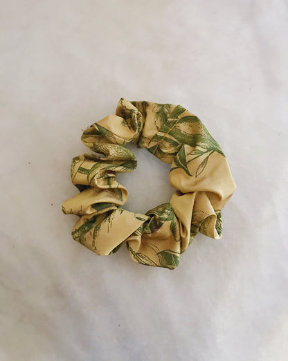 Raw Silk Scrunchies