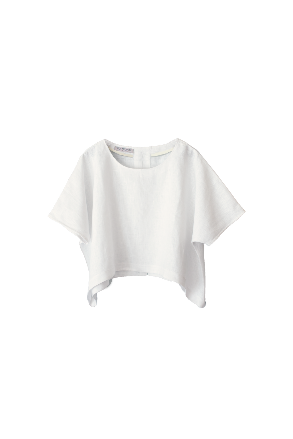 Linen Fishing Top in Salt